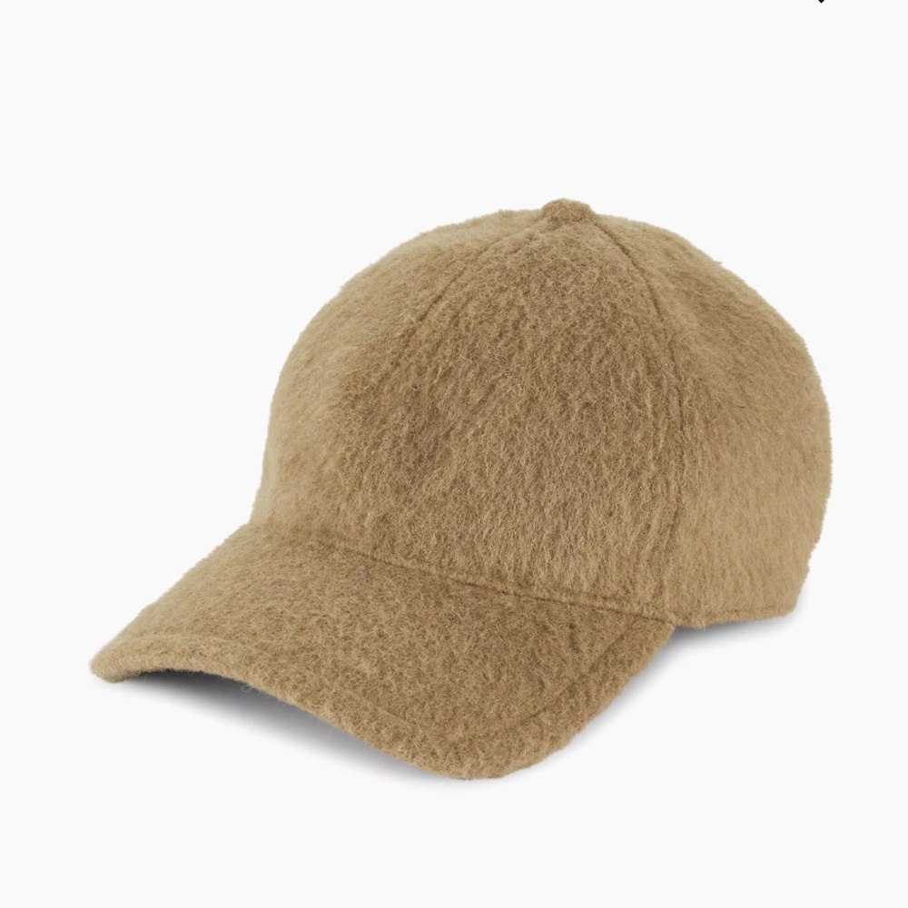 rag & bone Cozy Baseball Cap in Camel NWT!